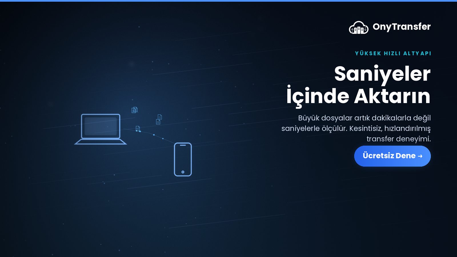 Saniyeler içinde gönderin